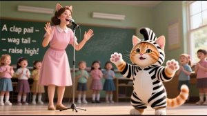 Первый день рыжего котенка в школе 🎒 | Забавная история о кошке с мамой-кошкой