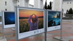 Симферополь . Интересная выставка у вокзала.