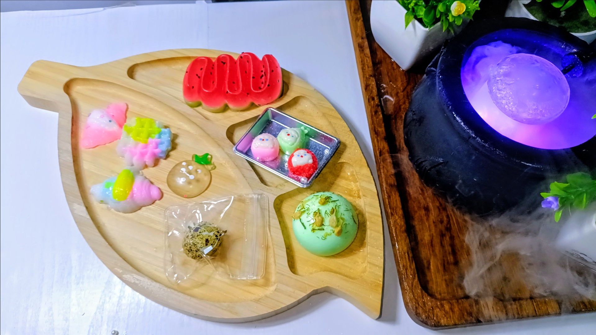 АСМР Распаковка сквишей силиконовых вкусняшек и антистрессов еды Таба СКВИШИ 