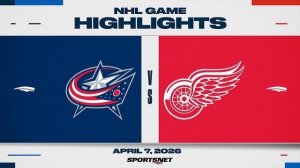 Обзор матча НХЛ | Детройт - Коламбус (08.04.2026)