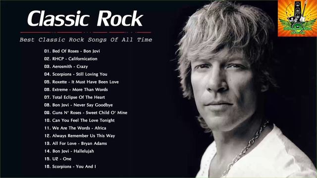 Classic Rock - ACDC, Bon Jovi, Aerosmith, Guns N Roses, RHCP, Metallica - Сборник Лучших Песен