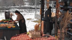 Деревенский праздник Новруз с традиционными весенними блюдами!