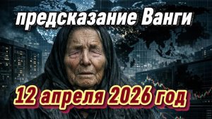 Страшное предсказание Ванги на 2026 год. В предсказании указана дата 12 апреля именно день пасхи
