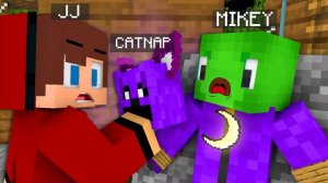 Джей Джей разоблачил того, кто задремал, - это оказался Майки. Майнкрафт Мультик