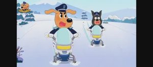 Мультфильм Шериф Лабрадор Не играйте на льду с моими комментариями