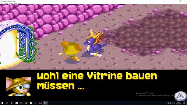Spyro 2: Season Of Flame 100% Part 6 GBA (Deutsch Version)