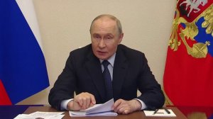 «ТАКОГО НЕ БЫЛО С 1882 ГОДА». Путин о катастрофе в Дагестане и прорыве дамбы