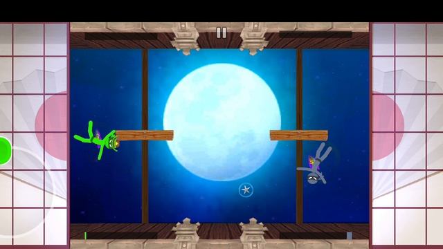 stickman выполняя задание