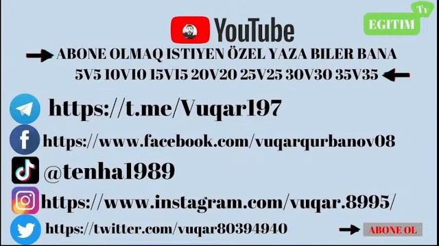 #Youtube abonelsmek#