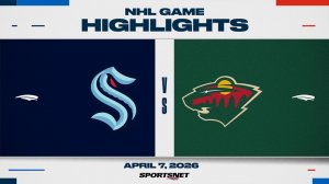 NHL Highlights ｜ Kraken vs. Wild - April 7, 2026