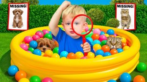 Адам и Мама потеряли щенка в парке