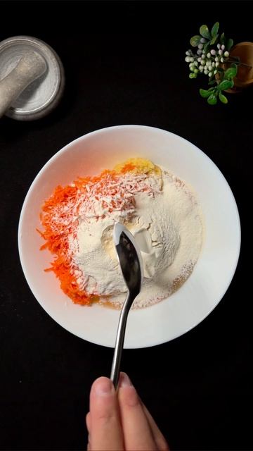 Оладьи из картофеля и моркови