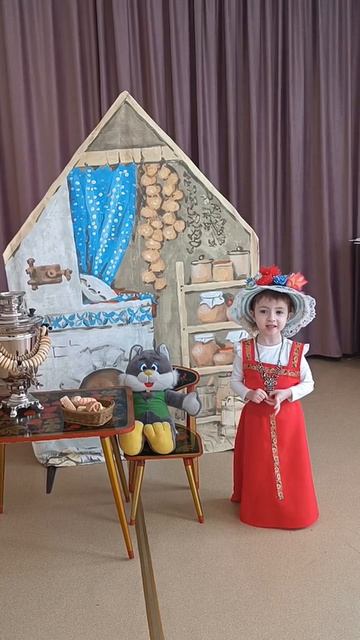 "Русская народная потешка", Читает: Степанова Анна, 2года