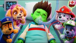 Что случилось? РАЙДЕР, пожалуйста, проснись! Не оставляй Щенячий патруль в беде!