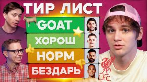 Тир лист #16 | Ливерпуль 25/26