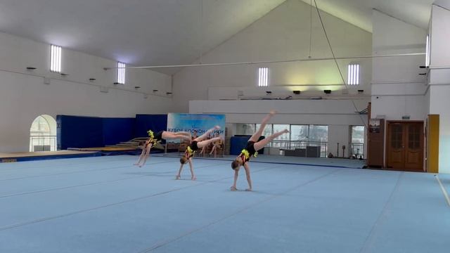 ТР 1 взрослый разряд, Распутина Варвара - Бумбуль Варвара - Романенко Таисия, Темповое упражнение