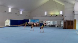 ТР 1 взрослый разряд, Распутина Варвара - Бумбуль Варвара - Романенко Таисия, Темповое упражнение