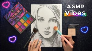 ASMR - Макияж портеру, близкий липкий шепот - АСМР