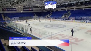 Хоккейный клуб «Торпедо» провёл открытую тренировку для журналистов