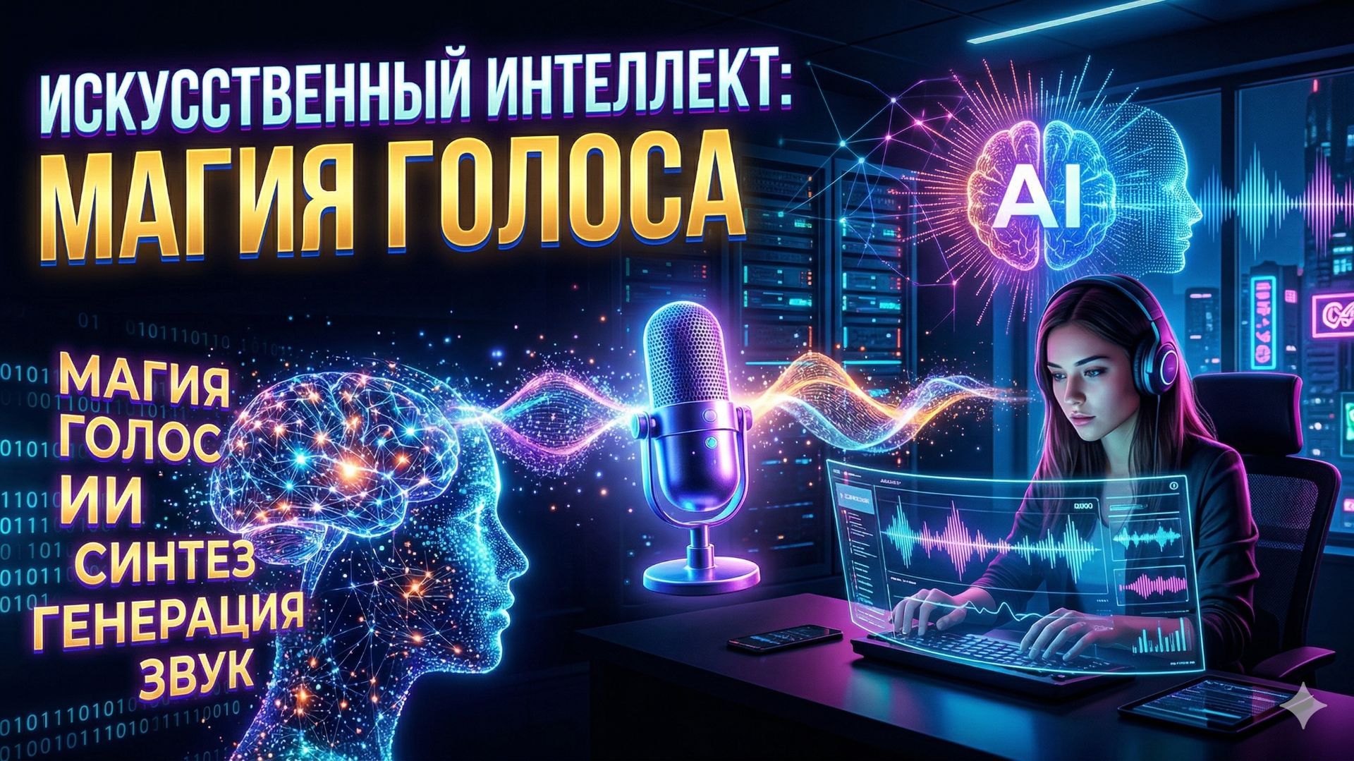 Искусственный Интеллект Магия Голоса