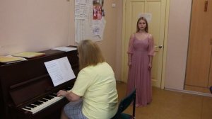 Рыжнёва Злата  А. Гурилев сл А. Дьякова -Пробуждение