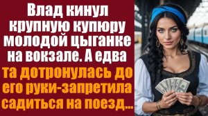 Истории из жизни. Слушать истории. Влад кинул крупную купюру молодой цыганке на вокзале. А едва та