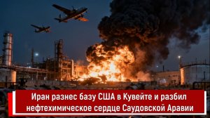 Иран разнес базу США в Кувейте и разбил нефтехимическое сердце Саудовской Аравии