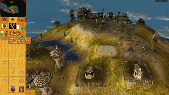 Populous Undiscovered Worlds Уровень 12 Прохождение без комментариев