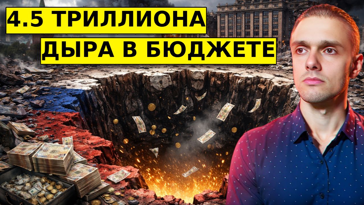 РЕКОРДНЫЙ ДЕФИЦИТ бюджета и НОВЫЙ РОСТ ИНФЛЯЦИИ! Дальше хуже!
