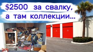 АУКЦИОН КОНТЕЙНЕРОВ В США - $2500 за свалку, а там коллекции... Выпуск 197