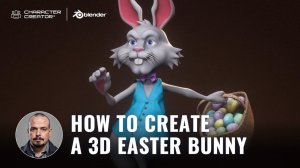 Создаём стилизованного пасхального кролика в Character Creator 5 и Blender!