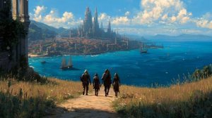 Путь четверых - Умиротворяющая музыка в стиле эпического фэнтези, по мотивам игры Baldur’s Gate