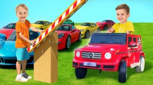 Челлендж 50 машин для детей