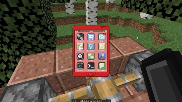 Я попробовал мод на телефон И сплющивал мобов и блоки!