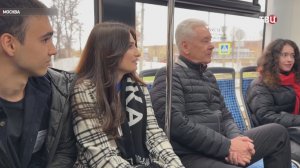 Собянин запустил движение на самом протяженном трамвайном маршруте в мире