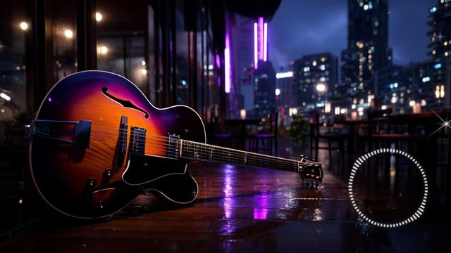 Поздний вечер: гитарный легкий джаз — Торонто после полуночи • Джаз дождливой полночи