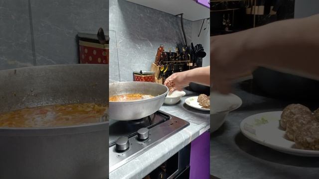 Тефтели с подливкой