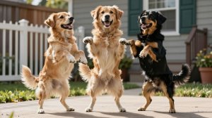 МИЛЫЕ СОБАКИ | ИИ АНИМАЦИЯ | ПРИКОЛЫ ПРО ЖИВОТНЫХ | РАЗВЛЕКАТЕЛЬНОЕ ВИДЕО