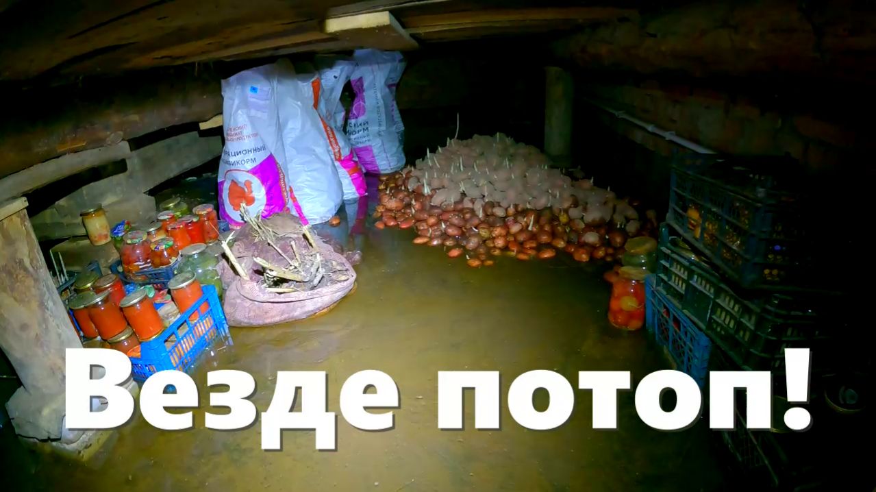 Никогда такого не было - вода пришла и в подпол! А в это время в колодце... Деревенская весна!