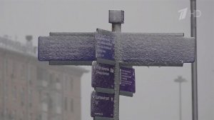 На столичный регион обрушилась сильная метель, к ночи похолодает до минус двух.