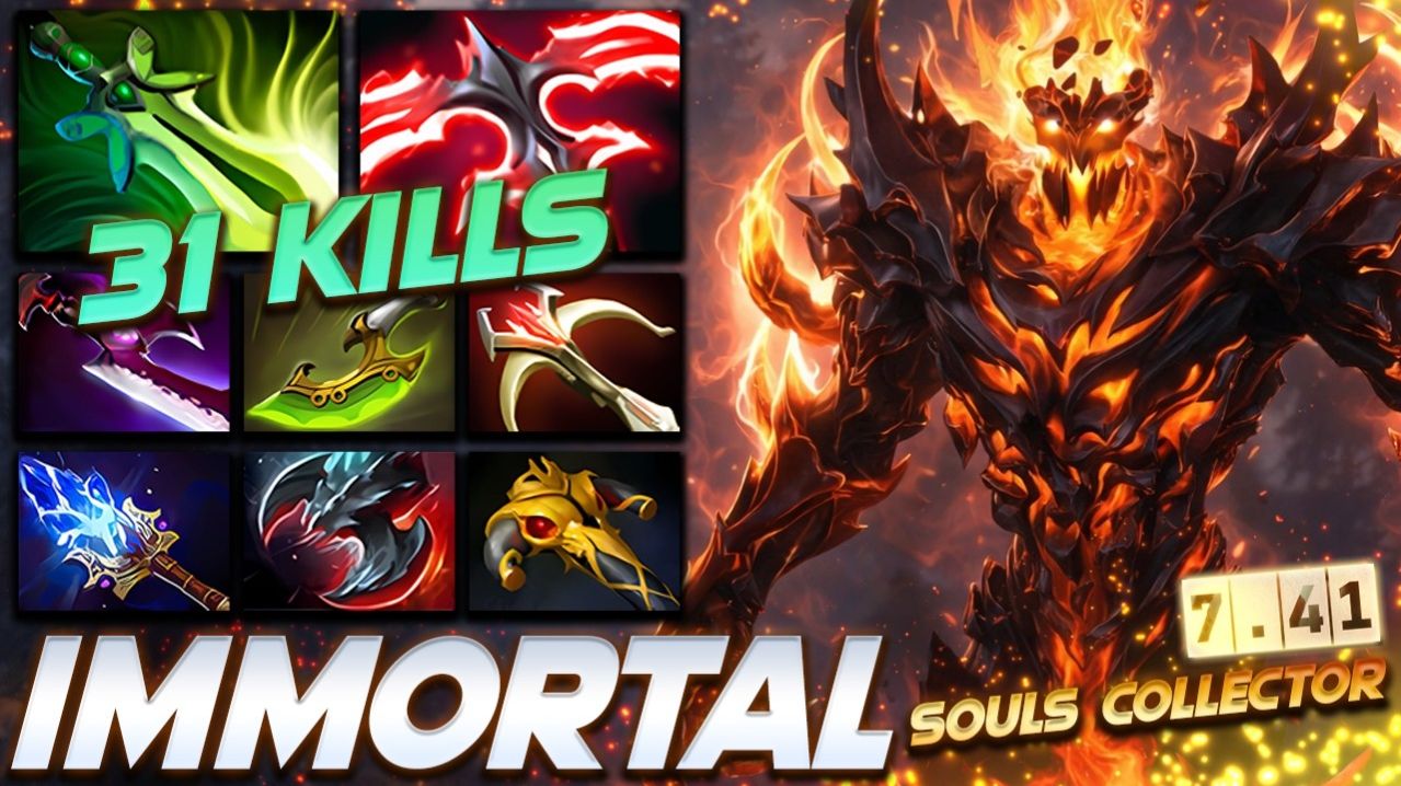 Shadow Fiend 31 Frags Raze Boss — профессиональный геймплей в Dota 2 [Смотри и учись]