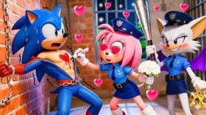 Сумасшедшие фанатки атакуют Соника! Сможет ли он сбежать? Анимация Sonic 3