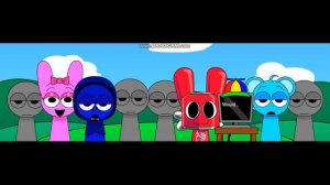 Sprunki Pyramixed Mix c невыпущенными персонажами