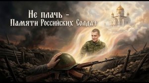 Не плачь - Памяти Российских Солдат (Рок-баллада/AI Cover )