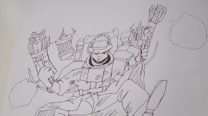 рисую скибиди туалет с двумя пушками🔥🔥🔥