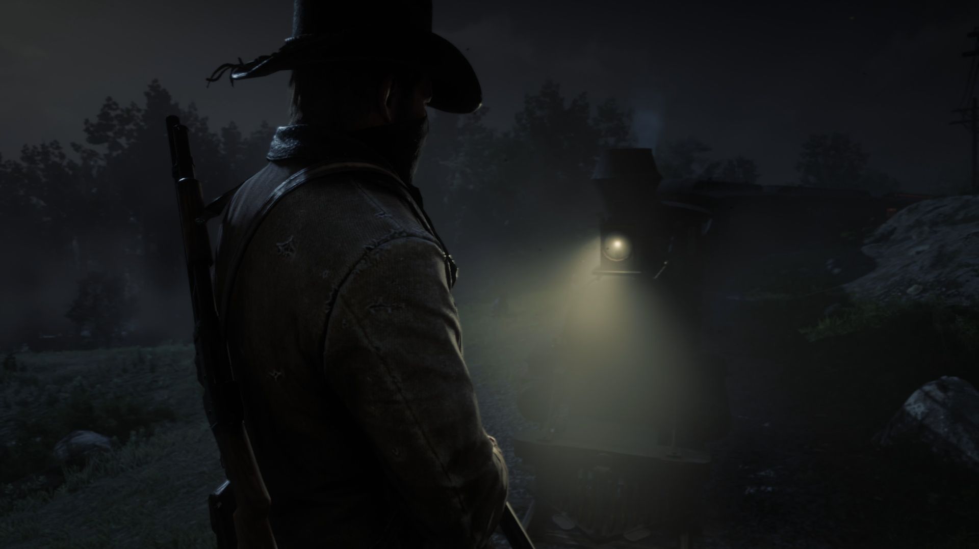 Red Dead Redemption 2 - серия 21 - Грабим поезд с Джоном