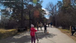 09-04-2026 прогулка по парку Гагарина тропа пенсионеров