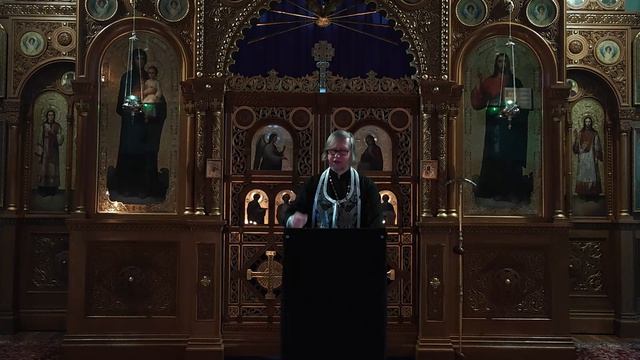 Проповедь на утрени Великой Пятницы. 09.04.2026