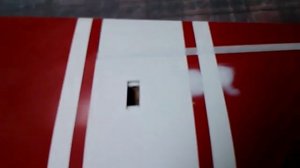 №67- Под красил крыло снизу белым цветом , снял маскировку.