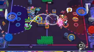 ИГРАЕМ В БРАВЛ СТАРС!!! ОПЯТЬ КОЛАББА